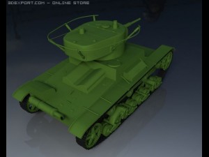 tankt26ussa1933 Model 3D