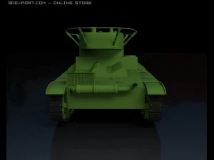 tankt26ussa1933 3D Model