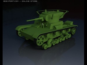 tankt26ussa1933 Model 3D