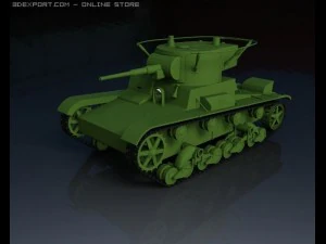 tankt26ussa1933 3D Model