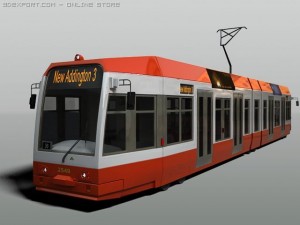 tram Modello 3D