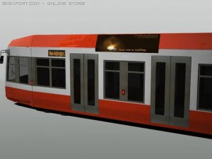 tram 3D Model