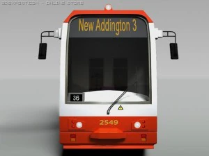 tram 3D Model