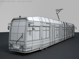 tram 3D Model