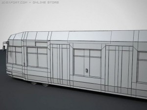 tram Modèle 3D