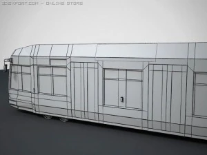 tram 3D Model
