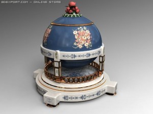 easter egg Modello 3D