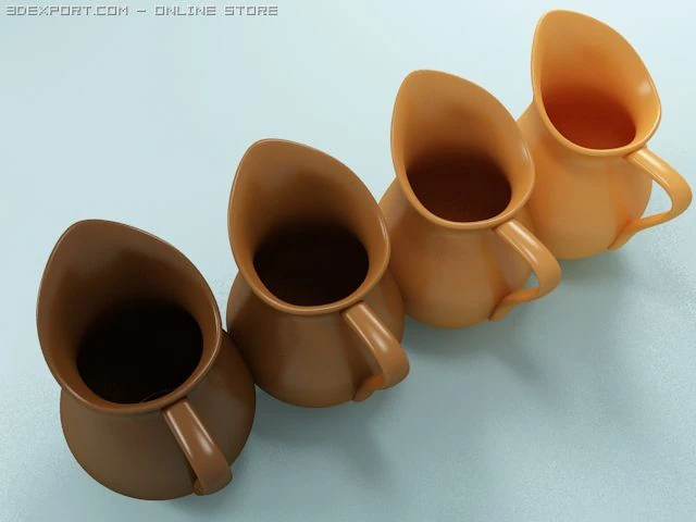 ceramic object 3D Model .c4d .max .obj .3ds .fbx .stl .blend 