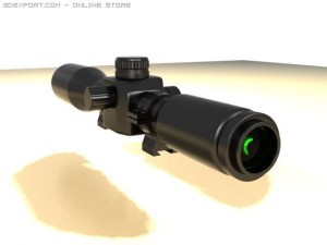 sniper scoop Modèle 3D