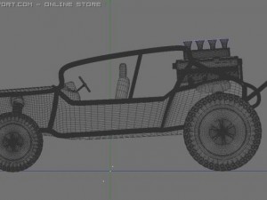 buggy 3D Модель