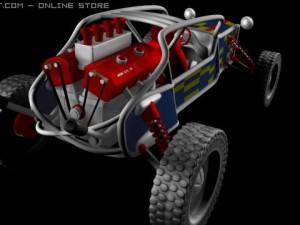 buggy 3D Модель