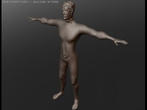 human Modèle 3D