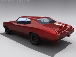 chevrolet chevelle ss 3Dモデル