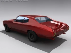 chevrolet chevelle ss 3D Model