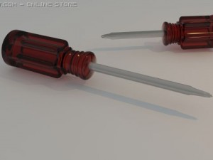 screw driver 3D Модель