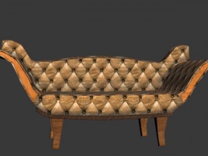 sofavictorian sofa 3D 模型