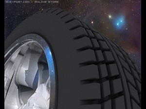 hd high detailed wheel tire and rim 3D 模型
