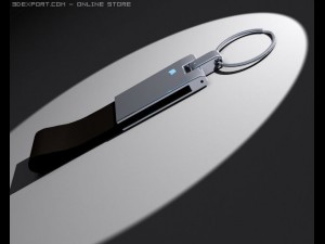 high detailed 3d model of keychain 3D Model