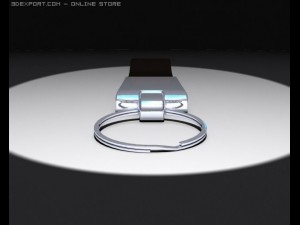 high detailed 3d model of keychain 3D Модель