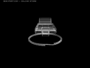 high detailed 3d model of keychain 3D Модель