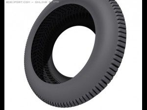 hd high detailed tire 3D मॉडल
