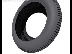 hd high detailed tire 3D Model