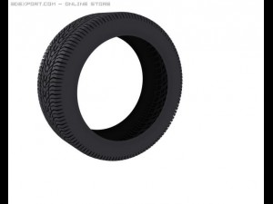 hd high detailed tire 3D मॉडल
