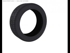 hd high detailed tire 3D Model