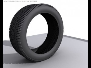 hd high detailed tire 3D मॉडल