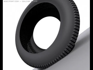 hd high detailed tire 3D Model