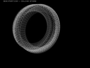 hd high detailed tire 3D मॉडल