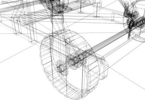 detailed 3d catapult 3D Model