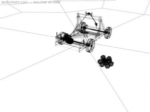 detailed 3d catapult 3D Model