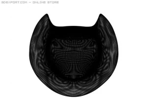 clay alien spaceship sculpture 3D Model