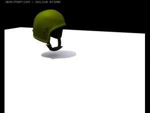 russian heavy military helmet 3D Model