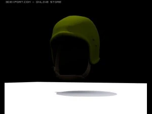 russian heavy military helmet 3D Model