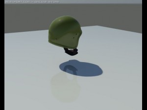 russian heavy military helmet 3D Модель