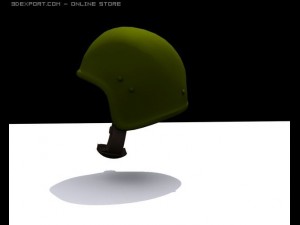 russian heavy military helmet 3D Модель