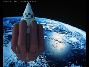 orbital rocket icarus 3D Model