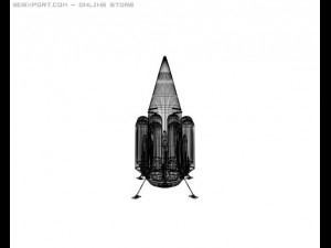 orbital rocket icarus 3D Model
