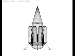 orbital rocket icarus 3D Model