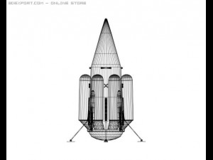 orbital rocket icarus 3D Model