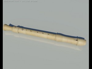 recorder musical instrument 3D Model