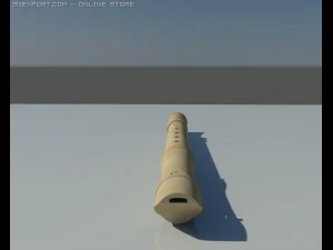 recorder musical instrument 3D Model