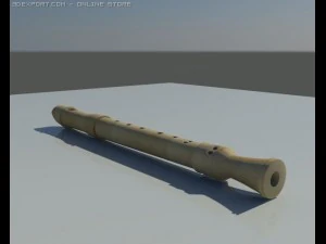 recorder musical instrument 3D Model
