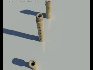 recorder musical instrument 3D Model
