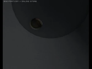 old dusty yellow barrel 3D Model