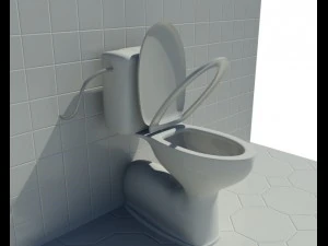 toilet bowl 3D Model