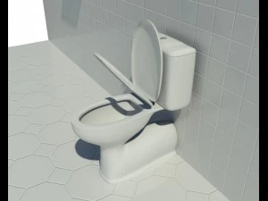 toilet bowl 3D Model