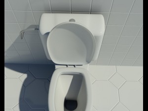 toilet bowl 3D-Modell